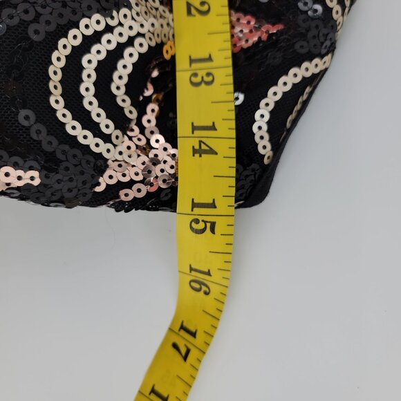 CRYSTAL DOLL SEQUIN HALTER GOWN (Size 7) - “Old Hollywood meets New Year’s Eve” - Picture 9 of 11